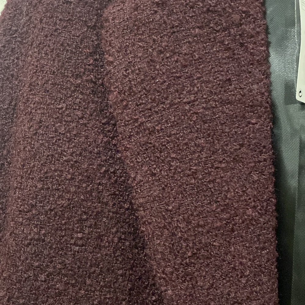 New with tag Mango burgundy Coat - Picture 12 of 16